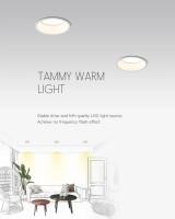 Spot LED De Techo Reclinado Anti-Deslumbrante Para Sala De Estar Interior Luz De Punto 15W 12W 7W 5W 220V Ángulo De 60 Grados Nordic - details 1