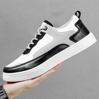 Zapatos Casuales Para Hombre En Cuero PU Cómodos Y Ligeros Para Caminar Tenis Masculino Zapatos Casuales Transversales - details 3