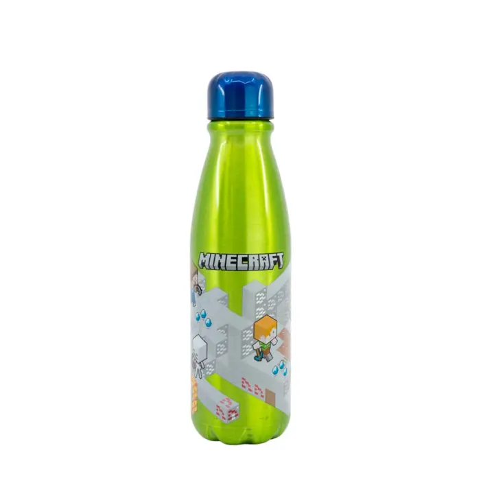 BOTELLA ALUMINIO INFANTIL MINECRAFT 600 ML - STOR - Botella de Aluminio - Minecraft - Stor - 1