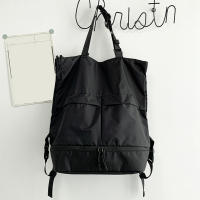 Mochila Unisex Grande Impermeable Deportiva Bolso De Viaje Casual Para Hombres Y Mujeres Bolsa De Mano De Nylon Con Cierre De Zipper - details 1