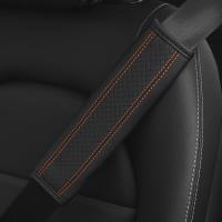 Almohadilla De Cinturón De Seguridad De Cuero PU Para Coche Cubierta De Hombro Transpirable Protección Accesorios De Automóvil Interior - details 9