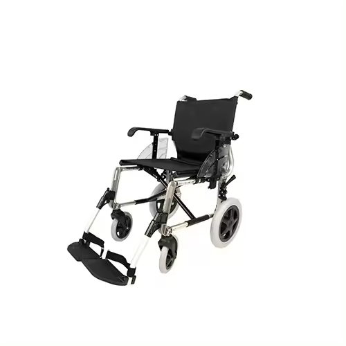 Line Silla de Ruedas Plegable Qt-41 R300 Alum | Reposapiés Desmontable | Ruedas Antivuelco | Uso Diario - 1