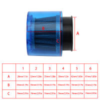 Filtro De Aire Universal Para Motocicleta 28/32/35/38/42/47mm Impermeable Para 50125 150 250 Motocross Scooter ATV Accesorios - details 2