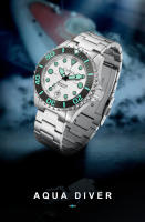 Reloj De Pulsera Mecánico CADISEN AQUA DIVER 2024 Para Hombre Lujo Resistente Al Agua 100M Con Movimiento Automático NH35A Cristal De Zafiro Luminoso Y Calendario Completo - details 0