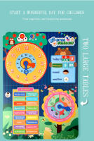 Calendario Visual Para Niños Tablero De Actividades Prescolar Aprendizaje Temprano Juguete Para El Día De La Semana El Mes Y La Estación Del Año - details 3