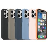 Funda De Silicona Líquida Magnética Para iPhone 15 pro Max De Apple Cubierta Completa Resistente Al Agua Diseño Sencillo Compatible Con Magsafe - details 0