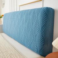 Funda De Cabeza De Cama Jacquard Sólida Con Encaje Cubierta De Hojas Incluyente Para Cama Moderna Y Hotel 100% Poliéster - details 6