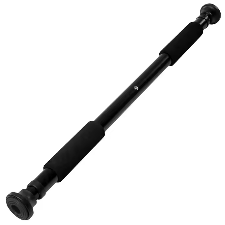 Ociodual Barra Dominadas con Tornillos Incluidos, Soporta hasta 100kg, Gym, Ejercicio en Casa, Barra Dominadas Pared Negra, Calistenia, Deporte, Gimnasio en Casa, Montaje en Puertas y Pasillos - 1