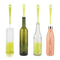 Cepillo Largo Para Botellas Delgadas Limpiador De Cristal Para Termos Deportivos Vino Y Cerveza Herramienta De Limpieza Para Botellas Estrechas - details 2