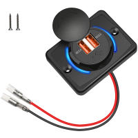 Adaptador De Poder Dual USB 12V Para Coche Barco Motocicleta RV Modificación Del Encendedor Del Coche Randpow Car Charger - details 6