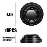 10 Piezas De Goma Para Absorbedor De Choque De Puerta Y Maletero Del Coche Compatible Con Peugeot 206 207 307 308 407 508 Y Mitsubishi ASX Lancer Outlander - details 3