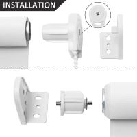 Estor Enrollable Opaco 100% Blackout, Fácil de Instalar, 60-150x200cm, Estores para Ventanas y Puertas, Callante Calor y Frío, 5 Colores, varias medidas - details 4