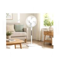 Ventilador de Pie 45W Silencioso con 3 Velocidades Ajustables y Oscilación- karawan - details 6