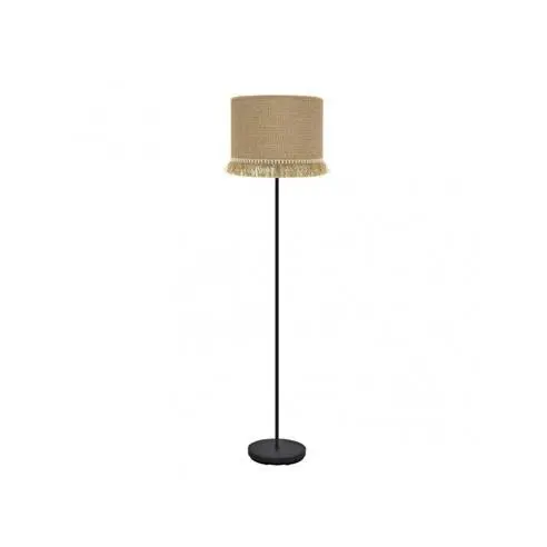 FABRILAMP Lámpara de Pie Sibila 1xe27 Negro/Arena 163x40x40 Cm - Diseño Elegante - 1
