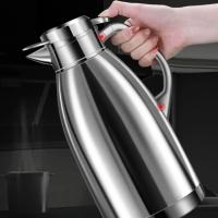 Tetera Romana De Acero Inoxidable SUS304 Con Aislamiento a Vacío Gran Capacidad Para Café Tetera De Camping Para El Hogar - details 4