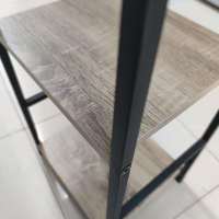 LILI HOME 🪵 Estantería de Metal y Madera MDF - 3, 4 o 5 Baldas - Diseñada para combinar resistencia y elegancia, es perfecta para hogares, oficinas, tiendas o zonas de almacenaje. Fabricada con marco metálico resistente, que garantiza firmeza y durabi - details 4