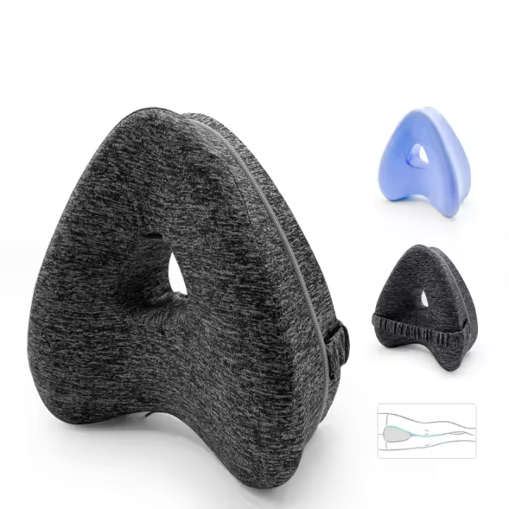 Almohada ortopédica de algodón con memoria para las piernas, cojín de espuma viscoelástica para dormir, ciática, espalda, cadera, alivio del dolor en las articulaciones del cuerpo - 1