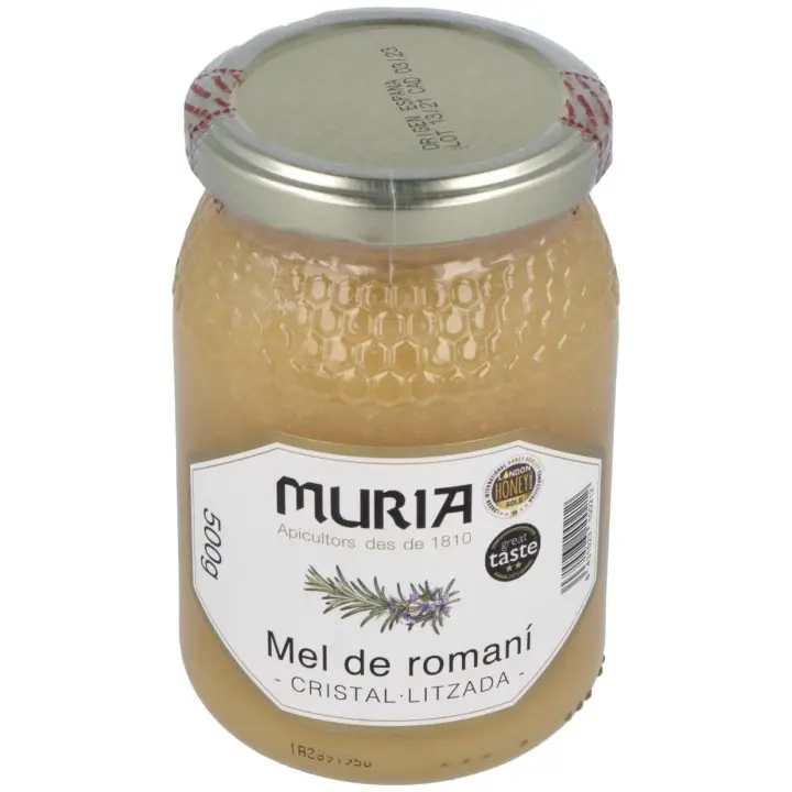 Tarro De Miel Romero Cristalizada 500 G - 1
