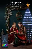 Luces De Navidad LED Inteligentes 2.1M Control Por App DIY Imagen Cadena De Luces Decorativas Para Envío Rápido - details 10