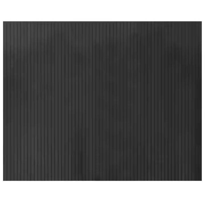 vidaXL Alfombra rectangular bambú 80x100 cm Color Negro,  Natural,  Marrón y mas Alfombras de área  Alfombra de Piso para Sala de Estar Dormitorio Habitación Salón - 1