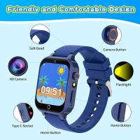 Reloj inteligente para niños con 26 Juegos Educativos, Cámara con Pantalla tacthil HD, podómetro, Gift de cumpleaños para niños de 8, 9 y 10 años no admite Llamadas; - details 5