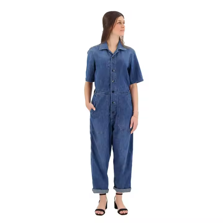 Ropa mujer Monos G-star Mono Relaxed Azul - 1