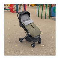 Interbaby SACO impermeable NEGRO,  con interior de coralina  polar 10024 para silla de paseo con apertura central y lateral. - details 3
