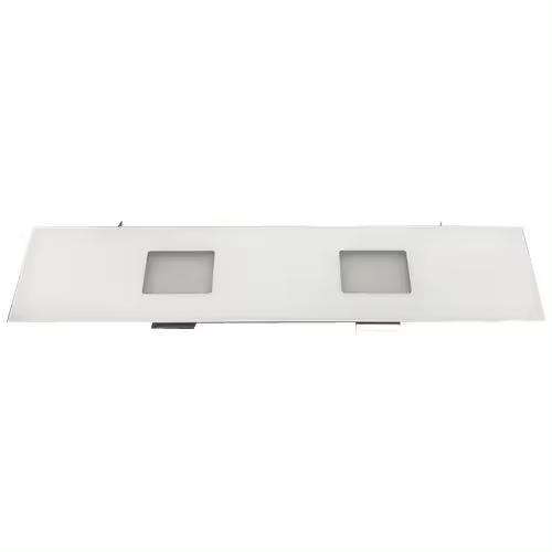Cristal Puerta Exterior Campana Nodor GTC L 90 WH/C, 75,5 x 15,5 cm - 1