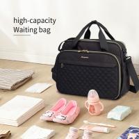 Beauenty Mamá Bolsa de Pañales de Maternidad Bolsa de Gran Capacidad Crossbody Bolsa de Cochecito de Las Mujeres Organizador Del Bolso de Viaje Cuidado Del Bebé - details 6