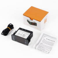 Termostato Digital Para Incubador Controlador De Temperatura Calentamiento Enfriamiento Refrigeración Descongelación Relé Sensor - details 19
