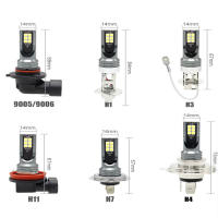 Kit De Bombillas LED H7 Para Faros De Coche 6000K Blanca 12V Canbus 55W Impermeable Alta Potencia Lámpara LED Para Luz De Niebla - details 7