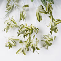 Arbustos Artificiales De Suculentas Colgantes Para Decoración De Pared Hogar Jardín Bodas Y Fiestas Falsas Plantas Verdes De Rattan Estilo Bonsái - details 9