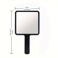 Espejo De Maquillaje Portátil Para Mujer Espejo Cuadrado Negro Pequeño Para Touch up Y Ajuste De Maquillaje Herramientas De Belleza - details 6