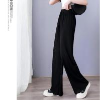 Pantalones Largos Para Mujer Estilo Casual Transversales Sueltos Rectos De Verano Otoño Suelta Estilo Elegante - details 3
