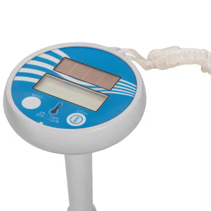 Termómetro Solar Inalámbrico Para Piscina Con Pantalla LCD Digital Impermeable Medidor De Temperatura Para Bañeras Y Estanques - 1