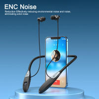 Auriculares Bluetooth 5.3 Inalámbricos De 60 Horas Con Micrófono Y Estuche Neopreno Para Deporte Resistente Al Agua IPX5 Estéreo Bass Neckband - details 7