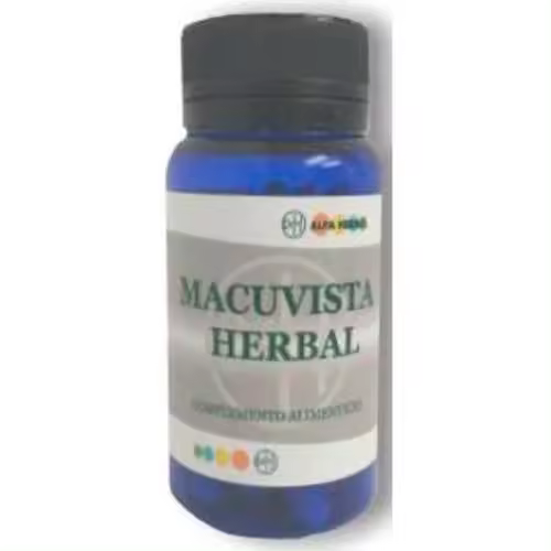 Alfa Herbal Macuvista Herbal 60Cap - Fórmula con Luteína para el Mantenimiento de la Visión - 1
