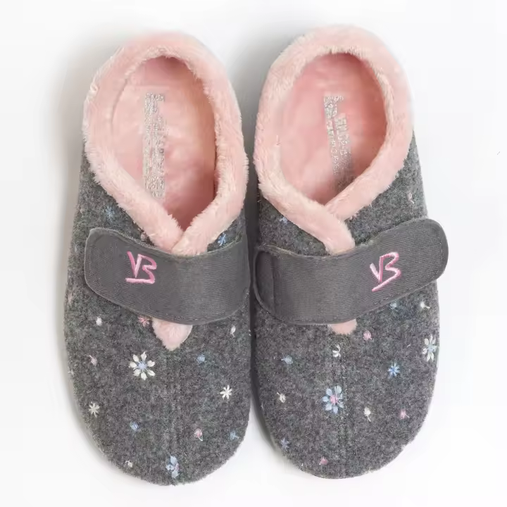 Bordada Flores Cerrada 4303 - 1