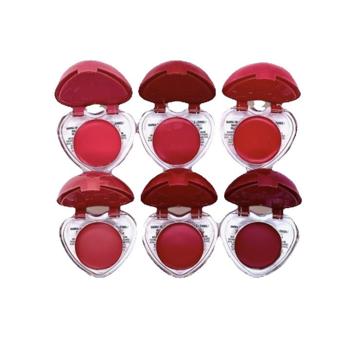 Barra de labio y colorete en forma de corazón con 8 tonalidades, fijación duradera y acabado cremoso para maquillaje… — oferta en Miravia