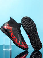 Zapatos De Fútbol Profesionales Para Adolescentes Y Adultos Antideslizantes Con Encastre De Suela De Goma Cómodos De Alto Tornillo TF - details 9