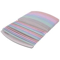 Set De 5/10 Pcs Archos De Uñas Profesionales Con Papel De Herramientas De Manicura 150/180 Y Forma De Media Luna Verde - details 2