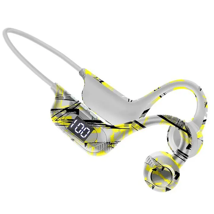 Auriculares Bluetooth de conducción ósea V5.3 gancho para la oreja Conducción ósea Deportes inalámbricos al aire libre - 1
