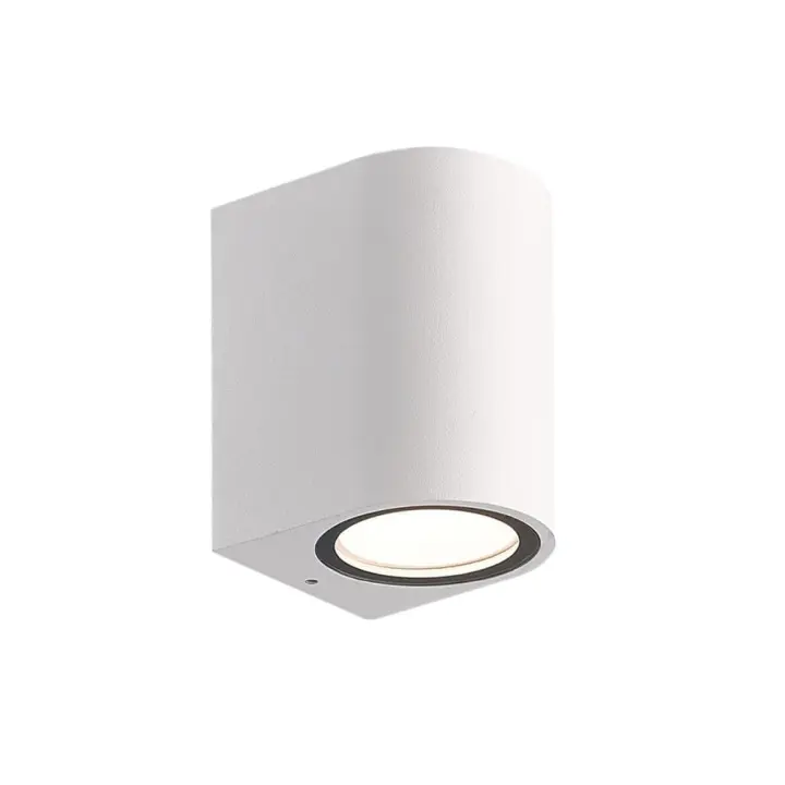 Lampara Aplique Oval Exterior GU10 IP65 Color Blanco Aplique Techo, Luz Jardín, Lámpara Jardín, Luz Exterior, Aplique Jardín - 1