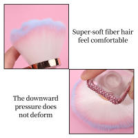 Cepillo De Belleza Para Manicura Con Cabeza De Diamante Y Rosa Herramienta De Limpieza Para Pówer Y Polvo De Uñas Accesorios De Maquillaje - details 2