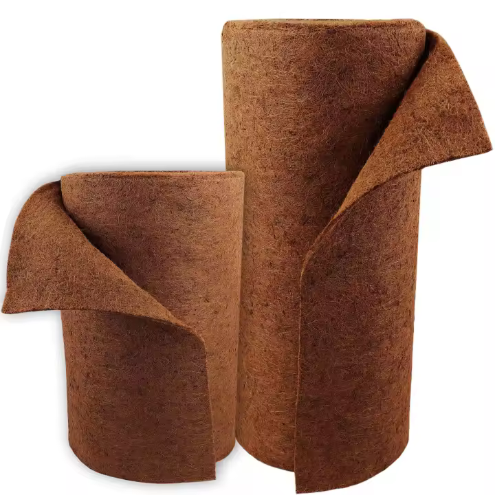 Estera de coco de 4 m, estera de protección para el invierno, estera de fibra de coco, 800 g/m², 0,25 m de ancho - 1