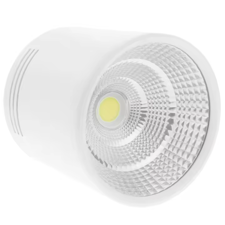 Foco LED de superficie Lámpara COB 12W 220VAC 6000K blanca 100mm - BeMatik - 1