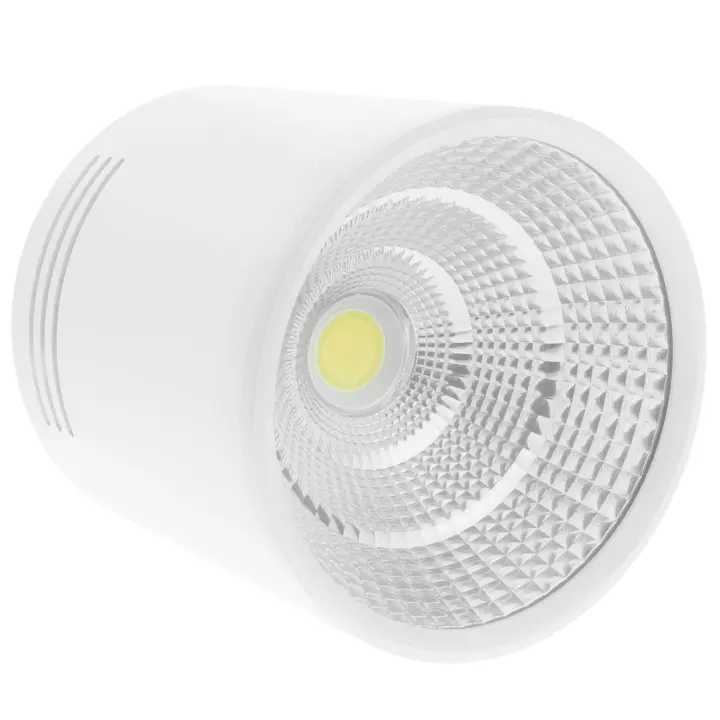 Foco LED de superficie Lámpara COB 12W 220VAC 6000K blanca 100mm - BeMatik - 1