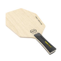 Raqueta De Tenis De Mesa De Madera Pura 5 Capas Hexagono Bat Paddle Raqueta De Tenis De Mesa TOMSHOO Origina China - details 7