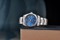 Reloj Mecánico Para Hombre PAGANI DESIGN DD40 2024 Resistente Al Agua Cristal De Esmeril Acero Inoxidable Con Numeración Romana Y Calendario Completo - details 9