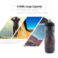 Botella De Agua Para Bicicleta BOLANY 610ML Protección Contra El Calor Y El Hielo Capa Doble Equipo De Ciclismo Copa De Bicicleta - details 2